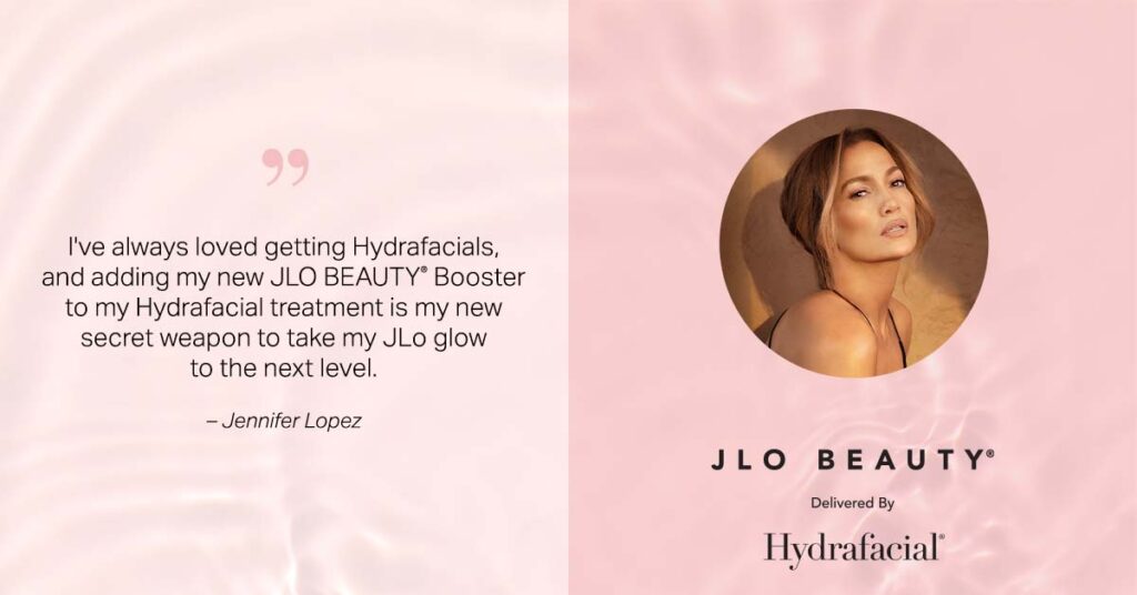 jennifer lopez hydrafacial